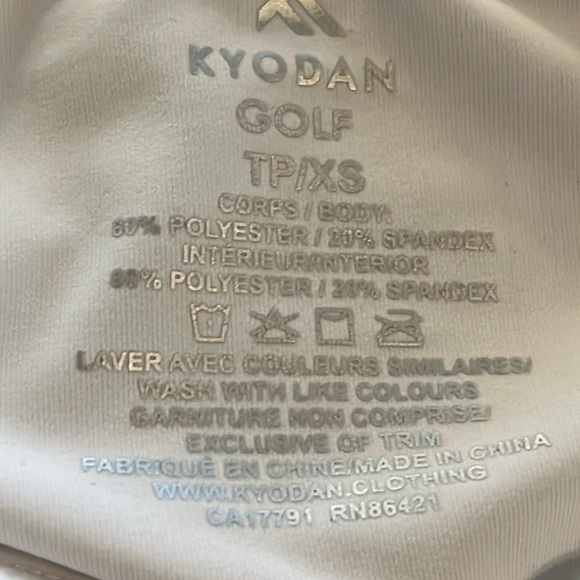KYODAN Golf Skirt Size XS - Picture 4 of 4